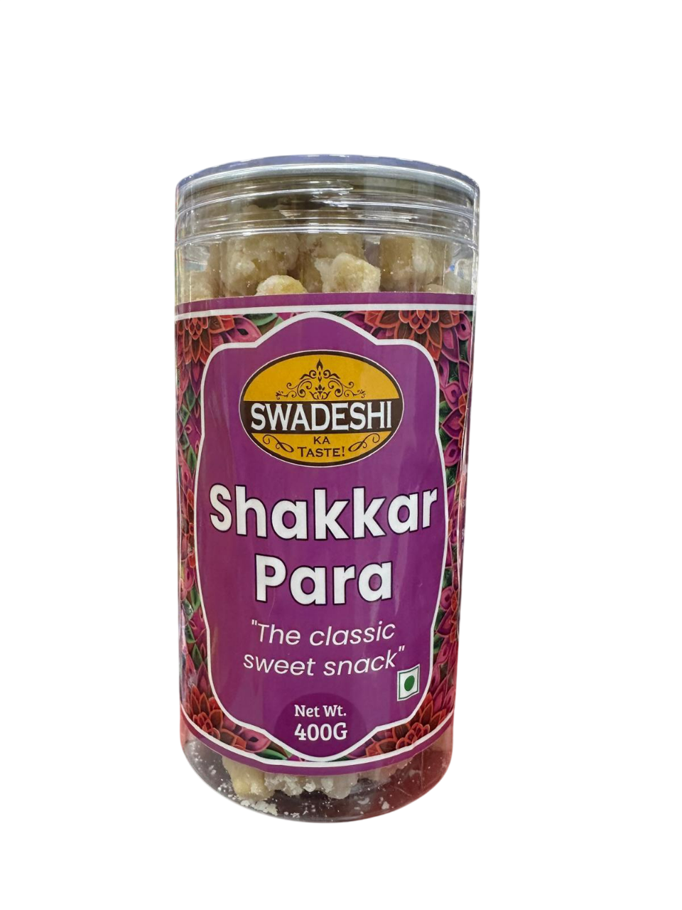 SWADESHI SHAKKAR PARA 400 GM JAR